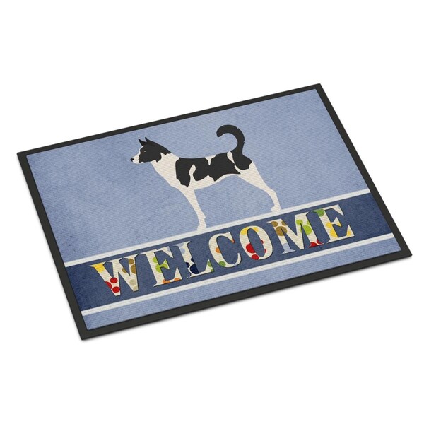 Carolines Treasures Canaan Dog Welcome Indoor or Outdoor Mat - 24 x 36 in. BB8329JMAT - main